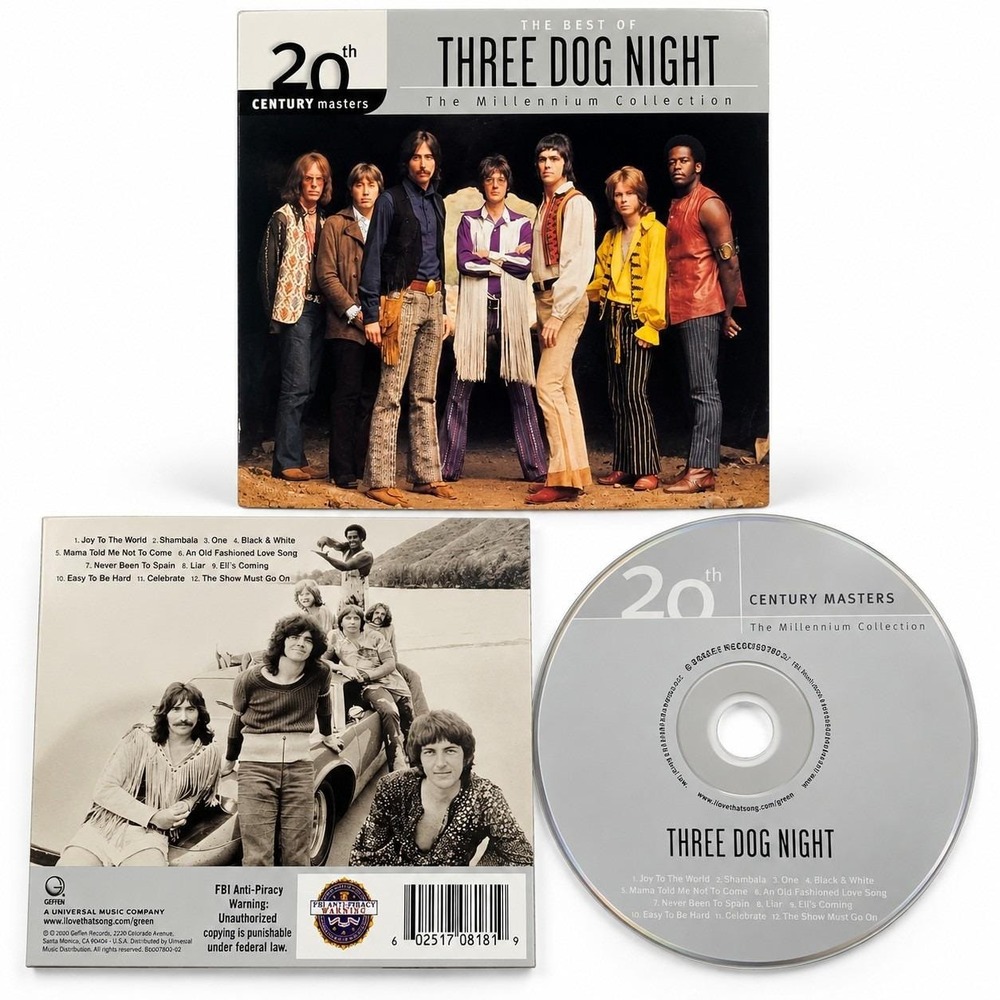 Three Dog Night Best Of 20th Century Masters Millennium Collection CD Geffen